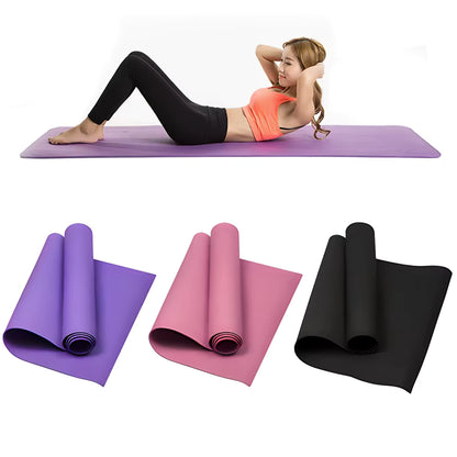 Tapete Fitness de Yoga e Pilates – EVA 4mm Antiderrapante